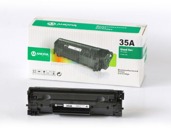 Toner da Hp Cb435a preto
